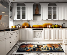 Load image into Gallery viewer, Airedale Terrier Spooky Halloween Runner Mat 28x58