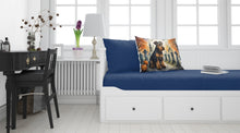Load image into Gallery viewer, Airedale Terrier Spooky Halloween Fabric Standard Pillowcase – Artistic Decorative Front, White Back