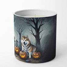 Load image into Gallery viewer, Akita Spooky Halloween Decorative Soy Candle