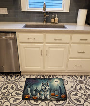 Load image into Gallery viewer, Alaskan Malamute Spooky Halloween Memory Foam Kitchen Mat