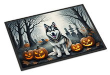 Load image into Gallery viewer, Alaskan Malamute Spooky Halloween Doormat -  18x27 Decorative Floor Mat – Indoor/Outdoor Rug