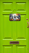 Load image into Gallery viewer, American Eskimo Spooky Halloween Wall or Door Hanging Prints