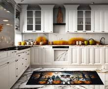Load image into Gallery viewer, Australian Shepherd Spooky Halloween Runner Mat 28x58