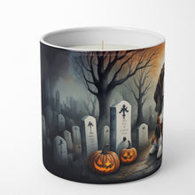 Load image into Gallery viewer, Basset Hound Spooky Halloween Decorative Soy Candle