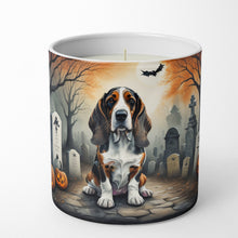 Load image into Gallery viewer, Basset Hound Spooky Halloween Decorative Soy Candle