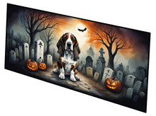 Load image into Gallery viewer, Basset Hound Spooky Halloween Runner Mat 28x58