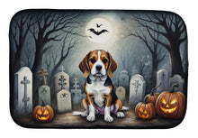Load image into Gallery viewer, Beagle Spooky Halloween Dish Drying Mat