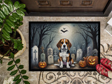 Load image into Gallery viewer, Beagle Spooky Halloween Doormat -  18x27 Decorative Floor Mat – Indoor/Outdoor Rug