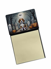 Load image into Gallery viewer, Beagle Spooky Halloween Sticky Note Holder- Refiilable Desk Accessory Note Pad