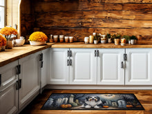 Load image into Gallery viewer, Bearded Collie Spooky Halloween Runner Mat 28x58
