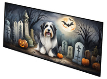 Load image into Gallery viewer, Bearded Collie Spooky Halloween Runner Mat 28x58