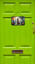 Load image into Gallery viewer, Belgian Malinois Spooky Halloween Wall or Door Hanging Prints