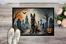 Load image into Gallery viewer, Belgian Malinois Spooky Halloween Doormat - 24x36 Decorative Floor Mat – Indoor/Outdoor Rug with Artistic Flair