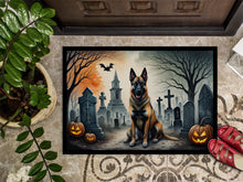 Load image into Gallery viewer, Belgian Malinois Spooky Halloween Doormat -  18x27 Decorative Floor Mat – Indoor/Outdoor Rug