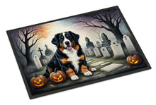 Load image into Gallery viewer, Bernese Mountain Dog Spooky Halloween Doormat - 24x36 Decorative Floor Mat – Indoor/Outdoor Rug with Artistic Flair