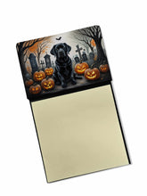 Load image into Gallery viewer, Black Labrador Retriever Spooky Halloween Sticky Note Holder- Refiilable Desk Accessory Note Pad