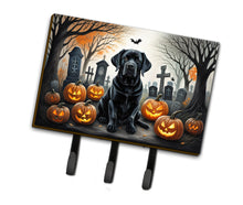 Load image into Gallery viewer, Black Labrador Retriever Spooky Halloween Leash or Key Holder
