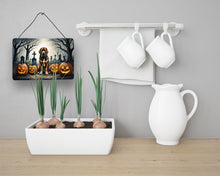 Load image into Gallery viewer, Bloodhound Spooky Halloween Wall or Door Hanging Prints