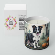Load image into Gallery viewer, Border Collie Spooky Halloween Decorative Soy Candle