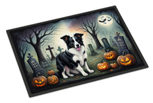 Load image into Gallery viewer, Border Collie Spooky Halloween Doormat - 24x36 Decorative Floor Mat – Indoor/Outdoor Rug with Artistic Flair