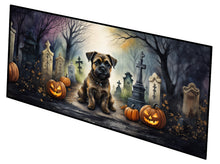 Load image into Gallery viewer, Border Terrier Spooky Halloween Runner Mat 28x58