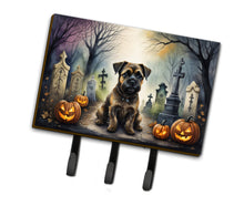 Load image into Gallery viewer, Border Terrier Spooky Halloween Leash or Key Holder