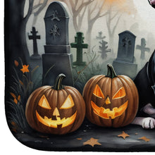 Load image into Gallery viewer, Boston Terrier Spooky Halloween Dish Drying Mat