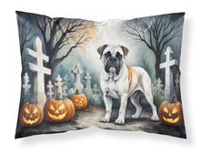 Load image into Gallery viewer, Boxer Spooky Halloween Fabric Standard Pillowcase – Artistic Decorative Front, White Back