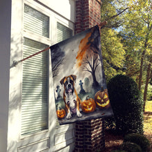 Load image into Gallery viewer, Boxer Spooky Halloween House Flag
