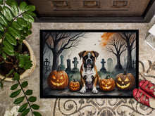 Load image into Gallery viewer, Boxer Spooky Halloween Doormat -  18x27 Decorative Floor Mat – Indoor/Outdoor Rug