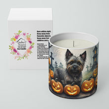Load image into Gallery viewer, Cairn Terrier Spooky Halloween Decorative Soy Candle