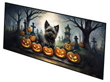 Load image into Gallery viewer, Cairn Terrier Spooky Halloween Runner Mat 28x58
