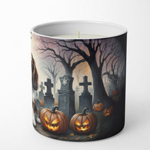 Load image into Gallery viewer, Cavalier Spaniel Spooky Halloween Decorative Soy Candle