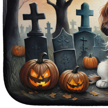 Load image into Gallery viewer, Cavalier Spaniel Spooky Halloween Dish Drying Mat