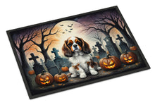 Load image into Gallery viewer, Cavalier Spaniel Spooky Halloween Doormat - 24x36 Decorative Floor Mat – Indoor/Outdoor Rug with Artistic Flair