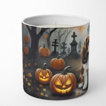 Load image into Gallery viewer, Cavalier Spaniel Spooky Halloween Decorative Soy Candle