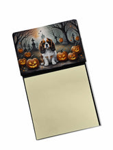Load image into Gallery viewer, Cavalier Spaniel Spooky Halloween Sticky Note Holder- Refiilable Desk Accessory Note Pad