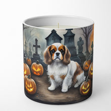 Load image into Gallery viewer, Cavalier Spaniel Spooky Halloween Decorative Soy Candle