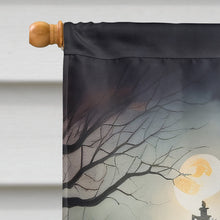 Load image into Gallery viewer, Cavalier Spaniel Spooky Halloween House Flag