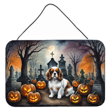 Load image into Gallery viewer, Cavalier Spaniel Spooky Halloween Wall or Door Hanging Prints