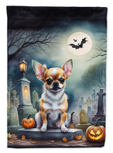 Load image into Gallery viewer, Chihuahua Spooky Halloween House Flag