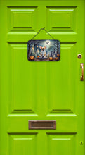 Load image into Gallery viewer, Chihuahua Spooky Halloween Wall or Door Hanging Prints