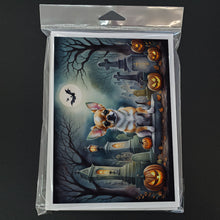 Load image into Gallery viewer, Chihuahua Spooky Halloween Greeting Cards -  Blank Note Cards – 8-Pack of Artist-Designed Cards with Envelopes