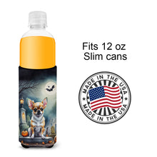 Load image into Gallery viewer, Chihuahua Spooky Halloween Slim Can Huggers – Fun, Functional Drink Coolers for Every Occasion