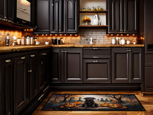 Load image into Gallery viewer, Chocolate Labrador Retriever Spooky Halloween Runner Mat 28x58