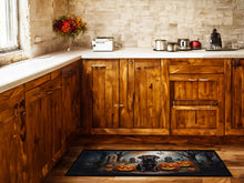 Load image into Gallery viewer, Chocolate Labrador Retriever Spooky Halloween Runner Mat 28x58