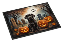 Load image into Gallery viewer, Chocolate Labrador Retriever Spooky Halloween Doormat - 24x36 Decorative Floor Mat – Indoor/Outdoor Rug with Artistic Flair