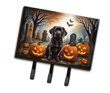 Load image into Gallery viewer, Chocolate Labrador Retriever Spooky Halloween Leash or Key Holder