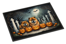 Load image into Gallery viewer, Chow Chow Spooky Halloween Doormat - 24x36 Decorative Floor Mat – Indoor/Outdoor Rug with Artistic Flair