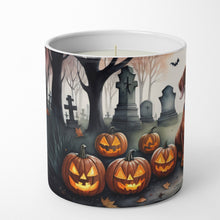 Load image into Gallery viewer, Dachshund Spooky Halloween Decorative Soy Candle